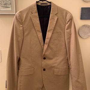 Men’s J. Crew Khaki Suit Coat